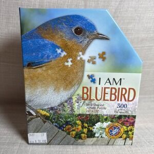 Maddcapp Puzzle : NEW 300 Piece "I Am A Bluebird"